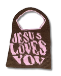 “Jesus Loves You” Donut Bag
